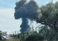 وقوع انفجارهای مهیب در انبار مهمات یک پایگاه هوایی در کریمه
