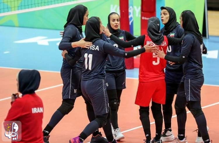 پیروزی زنان والیبال ایران در بازی‌های کشورهای اسلامی