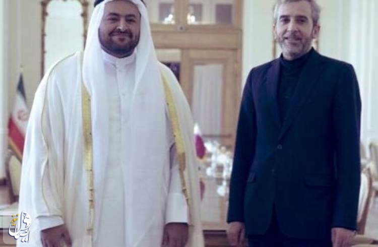رایزنی معاون وزیر خارجه قطر با علی باقری