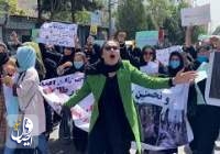 سرکوب اعتراض زنان افغانستانی در اولین سالروز به قدرت رسیدن طالبان