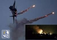 حملات هوایی رژیم صهیونیستی به حومه دمشق و بندر طرطوس سوریه