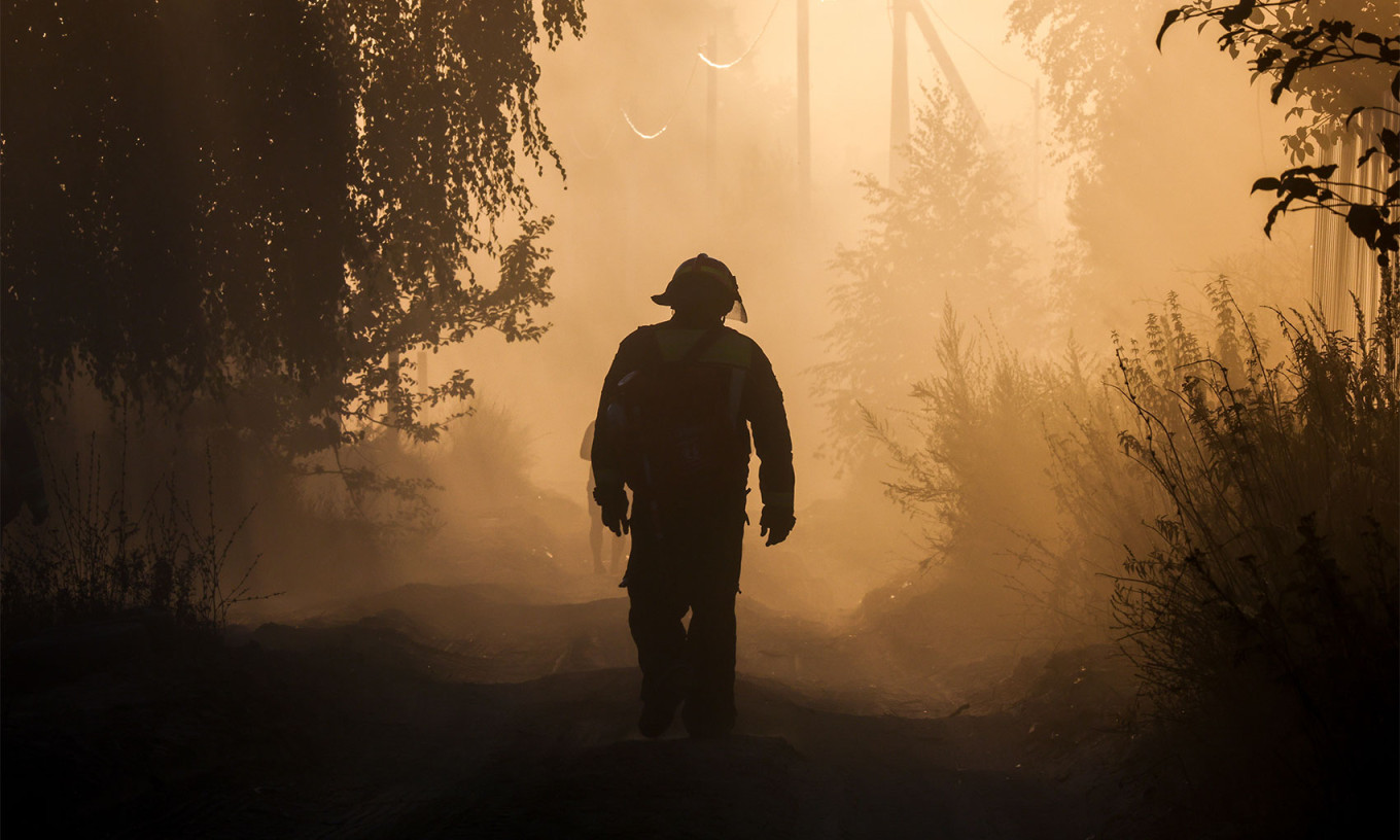 آتش‌سوزی‌های جنگلی در روسیه