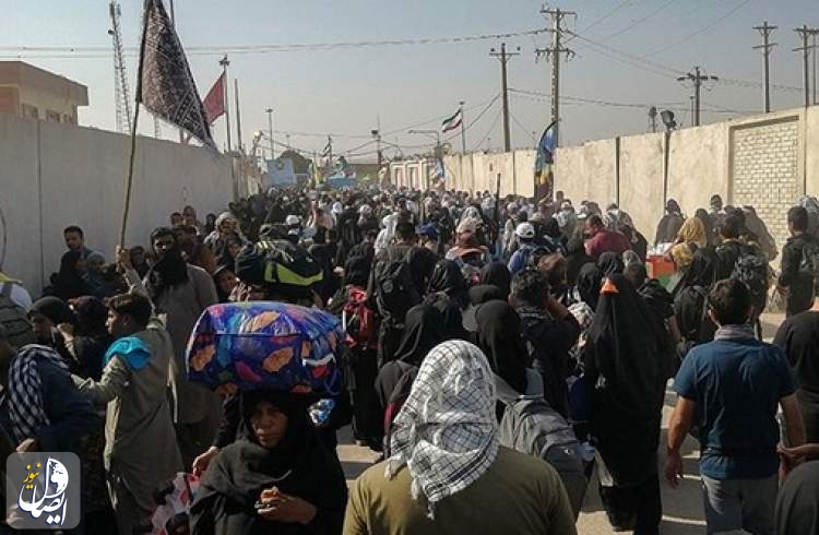 عدم تأمین وسیله نقلیه در عراق، تردد زائران‌ از مرز شلمچه را ‌متوقف کرد