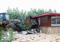 سازه‌های غیرمجاز در بستر تالاب انزلی با دستور قضایی تخریب شدند