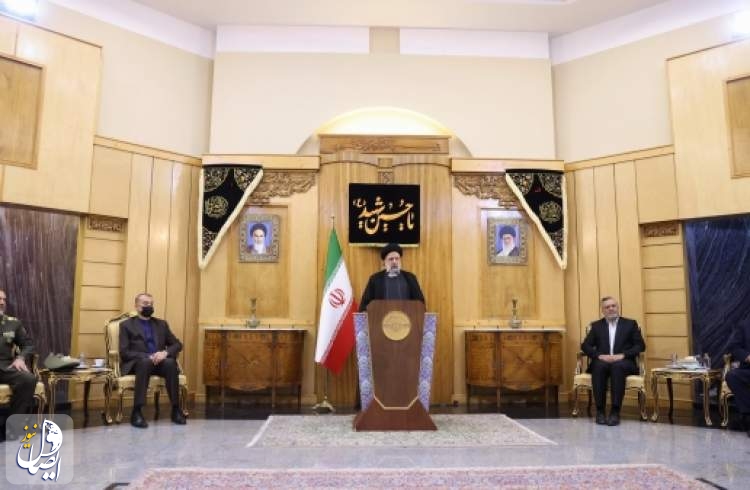 رئیسی: بدون لکنت، از حق ملت بزرگ ایران دفاع می‌کنیم‌