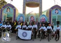 تور دوچرخه سواری نجف آباد عازم مشهد مقدس شد