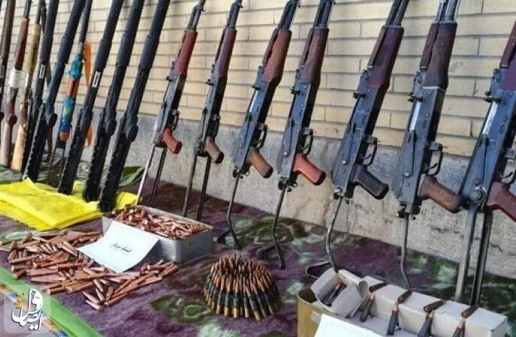 کشف 88 قبضه سلاح غیرمجاز توسط پلیس خوزستان