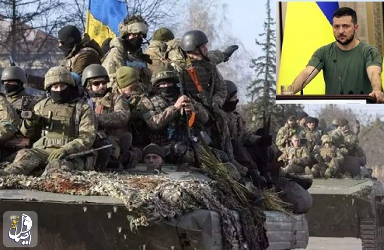 پیشروی نیروهای اوکراینی در مناطق ضمیمه شده به خاک روسیه