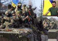تحرير المناطق الأوکرانية... زيلينسكي: الجيش يتقدم بسرعة وجنودنا لا يتوقفون