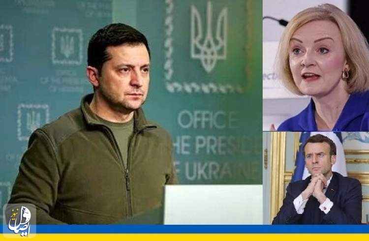 تراس تدعو لعقد قمة طارئة للناتو وماكرون یدین القصف الروسي لأوكرانيا