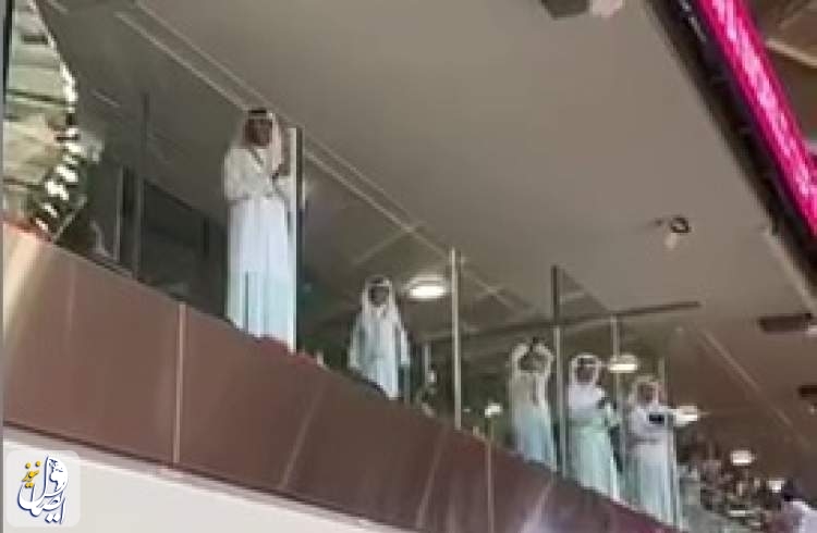 رد فعل أمير قطر على فوز إيران على ويلز  
