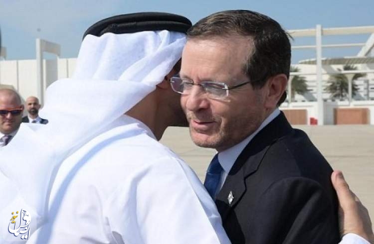 رئیس رژیم صهیونیستی پس از بحرین وارد امارات شد