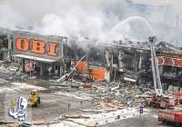 ‌آتش‌سوزی مشکوک در بزرگ‌ترین مرکز خرید روسیه