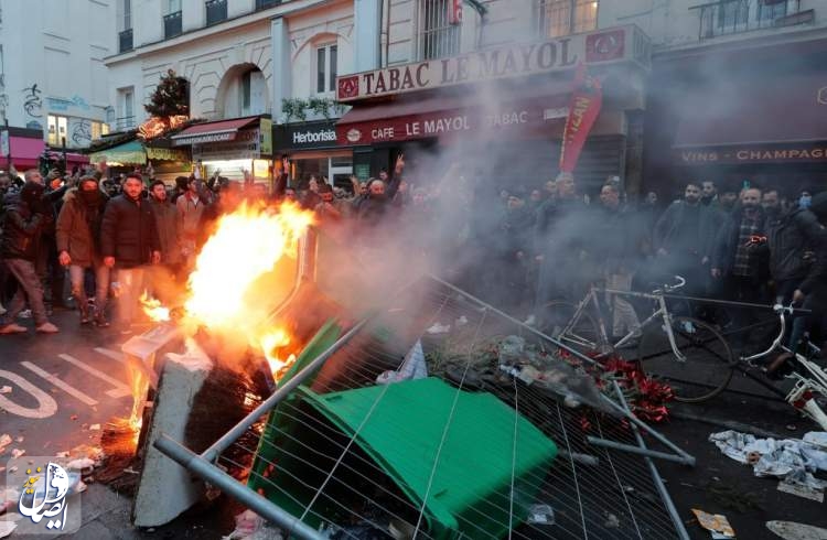 تداوم اعتراضات در پاریس/خشونت پلیس فرانسه علیه معترضان