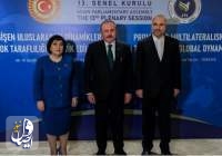 روسای مجالس ایران، ترکیه و جمهوری آذربایجان دیدار و گفتگو کردند
