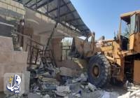 تخریب ساخت و سازهای غیرمجاز در روستای گیاهدان جزیره قشم با دستور قضایی