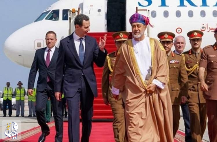 بشار اسد برای دیدار با سلطان عمان به مسقط سفر کرد