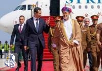 بشار اسد برای دیدار با سلطان عمان به مسقط سفر کرد