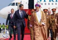 بشار اسد برای دیدار با سلطان عمان به مسقط سفر کرد