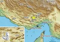 وقوع زمین‌لرزه نسبتاً شدید در جنوب ایران