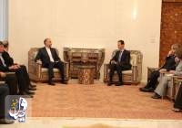 أميرعبداللهيان يلتقي الرئيس السوري بشار الاسد