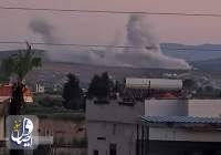 مقابله پدافند هوایی ارتش سوریه با حمله هوایی رژیم صهیونیستی