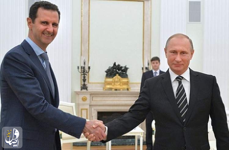 بشار الأسد في مسکو لإجراء محادثات مع بوتين