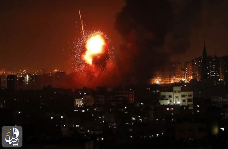 حمله گسترده جنگنده های رژیم صهیونیستی به غزه