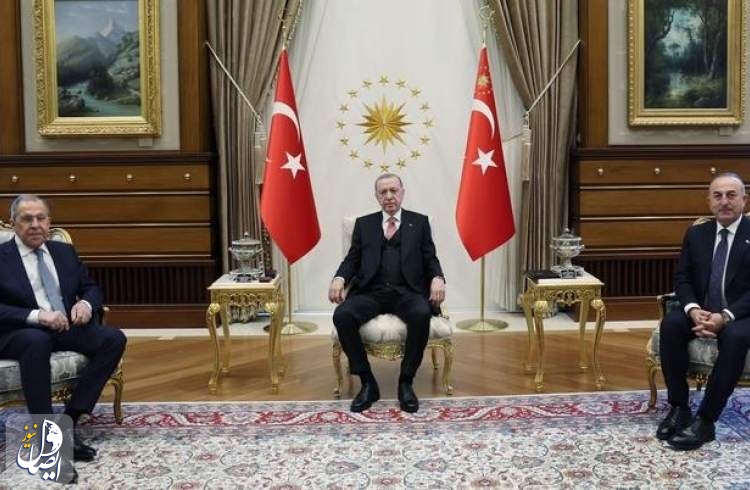 دیدار دیپلماتیک اردوغان و لاوروف در آنکارا