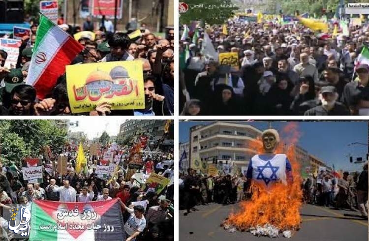 طهران.. إنطلاق مسيرات يوم القدس العالمي