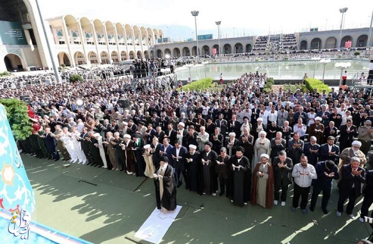 نماز عید فطر به امامت رهبر فرزانه انقلاب، در حدود ساعت ۸ صبح اقامه خواهد شد