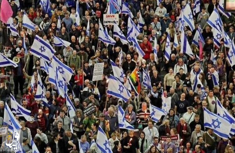 صهیونیست‌ها در اعتراض به اصلاحات قضایی نتانیاهو راه‌ها را مسدود کردند