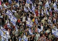 صهیونیست‌ها در اعتراض به اصلاحات قضایی نتانیاهو راه‌ها را مسدود کردند