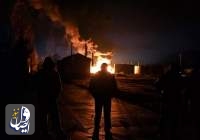 حملات شبانه روسیه به شهرهای اوکراین