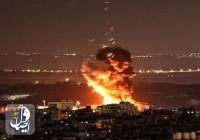 حملات هوایی رژیم صهیونیستی به غزه  و ترور 3 فرمانده سرایا القدس