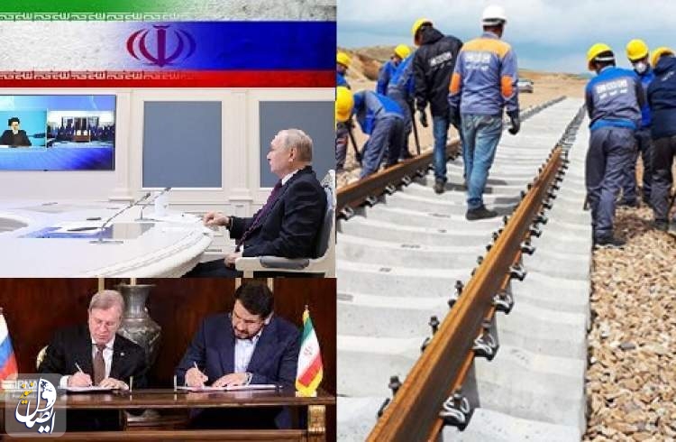 توقيع اتفاق إنشاء سكة حديدية تربط ميناء آستارا بمدينة رشت