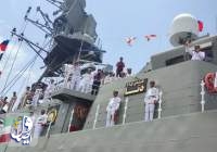 آیین استقبال رسمی از ناوگره ۸۶ نیروی دریایی ارتش برگزار شد