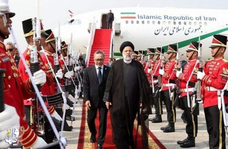 الرئيس الايراني يصل جاكرتا