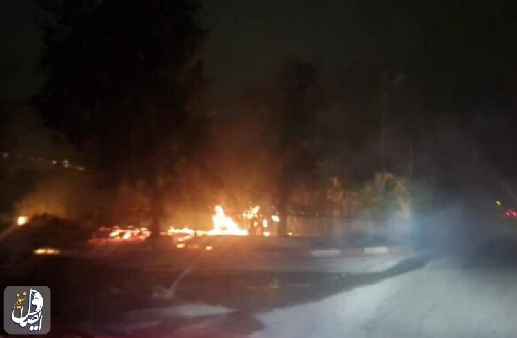 اندلاع حريق كبير في قاعدة عسكرية إسرائيلية بالضفة الغربية