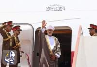 سلطان عمان وارد تهران شد