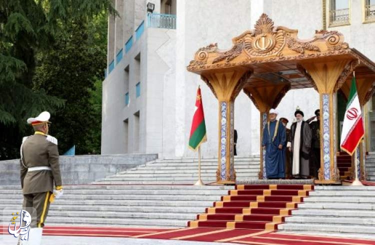 استقبال رسمی رئیس جمهور ایران از سلطان عمان در مجموعه سعد آباد