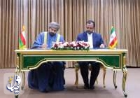امضای چهار سند همکاری میان مقامات ایران و عمان