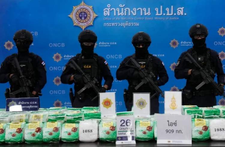 UN says organised crime shifting drugs routes in Southeast Asia