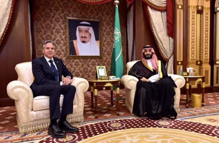 Blinken starts Saudi Arabia visit aimed at steadying relations