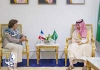 مباحثات سعودية فرنسية لتكثيف التنسيق في قضايا إقليمية ودولية