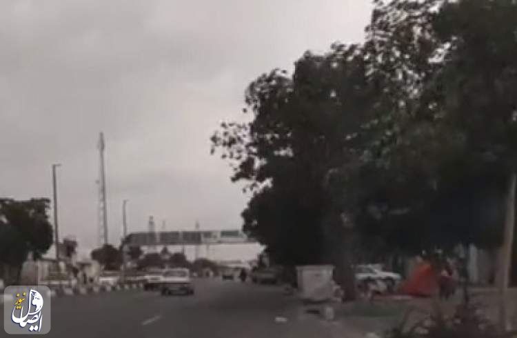 سقوط چندین درخت و تابلوی تبلیغاتی درپی وقوع توفان در پایتخت