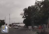 سقوط چندین درخت و تابلوی تبلیغاتی درپی وقوع توفان در پایتخت