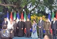 استقبال رسمي للرئيس الايراني من قبل نظيره النيكاراغوي