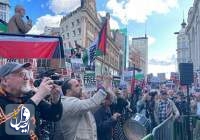 بمشاركة كوربن.. أنصار فلسطين في بريطانيا يتظاهرون ضد العدوان على جنين