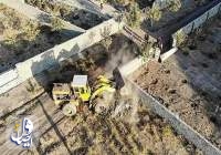 تخریب ساخت‌وساز‌های غیرقانونی مرتبط با کارکنان قوه قضاییه و یک نهاد نظامی در شهرستان فیروزکوه